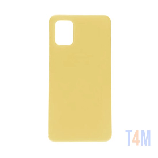 Capa de Silicone para Samsung Galaxy A31 Amarelo